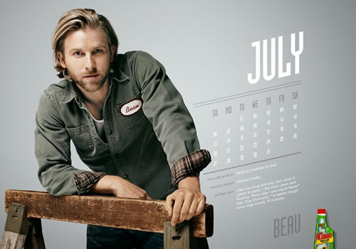 Liquid Plumr Calendar: Mr. July
