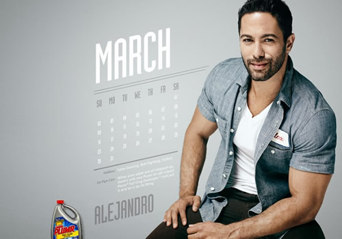 Liquid Plumr Calendar: Mr. March