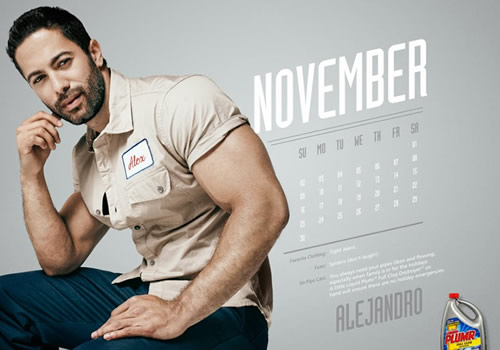 Liquid Plumr Calendar: Mr. November