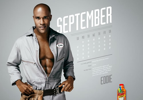 Liquid Plumr Calendar: Mr. September